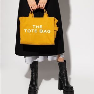 Authentic Marc Jacobs The Traveller Small Tote Bag Yellow